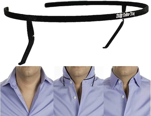 Collar Shaper Selecciona el tamaño del cuello de tu camisa El sistema original de soporte de collar Estancias de cuello NO HECHO de plástico