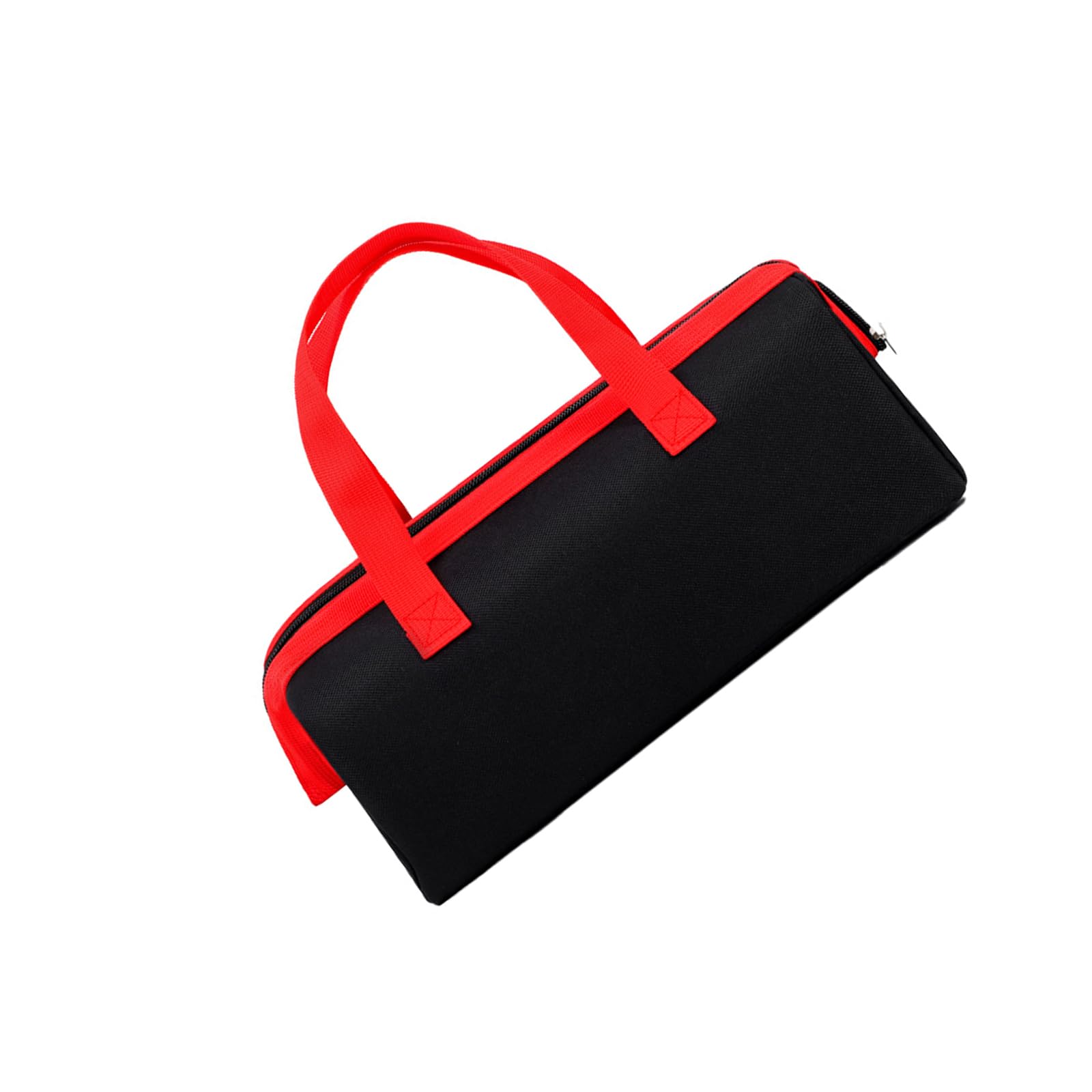 Mouth Tool Pouches Smooth Zipper Closure Comfortable Handle Sturdy 600D Fabric Portable Size 12x5.7in Ideal for Tool Organization Carry Bag