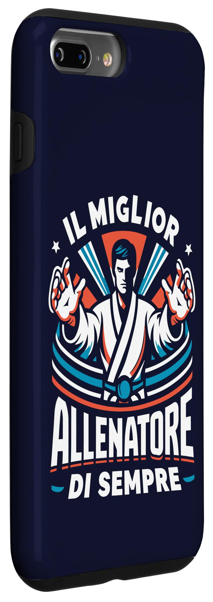 iPhone 7 Plus/8 Plus Il Miglior Allenatore Regalo Maestro Judo Insegnante Judoka Case - Image 3