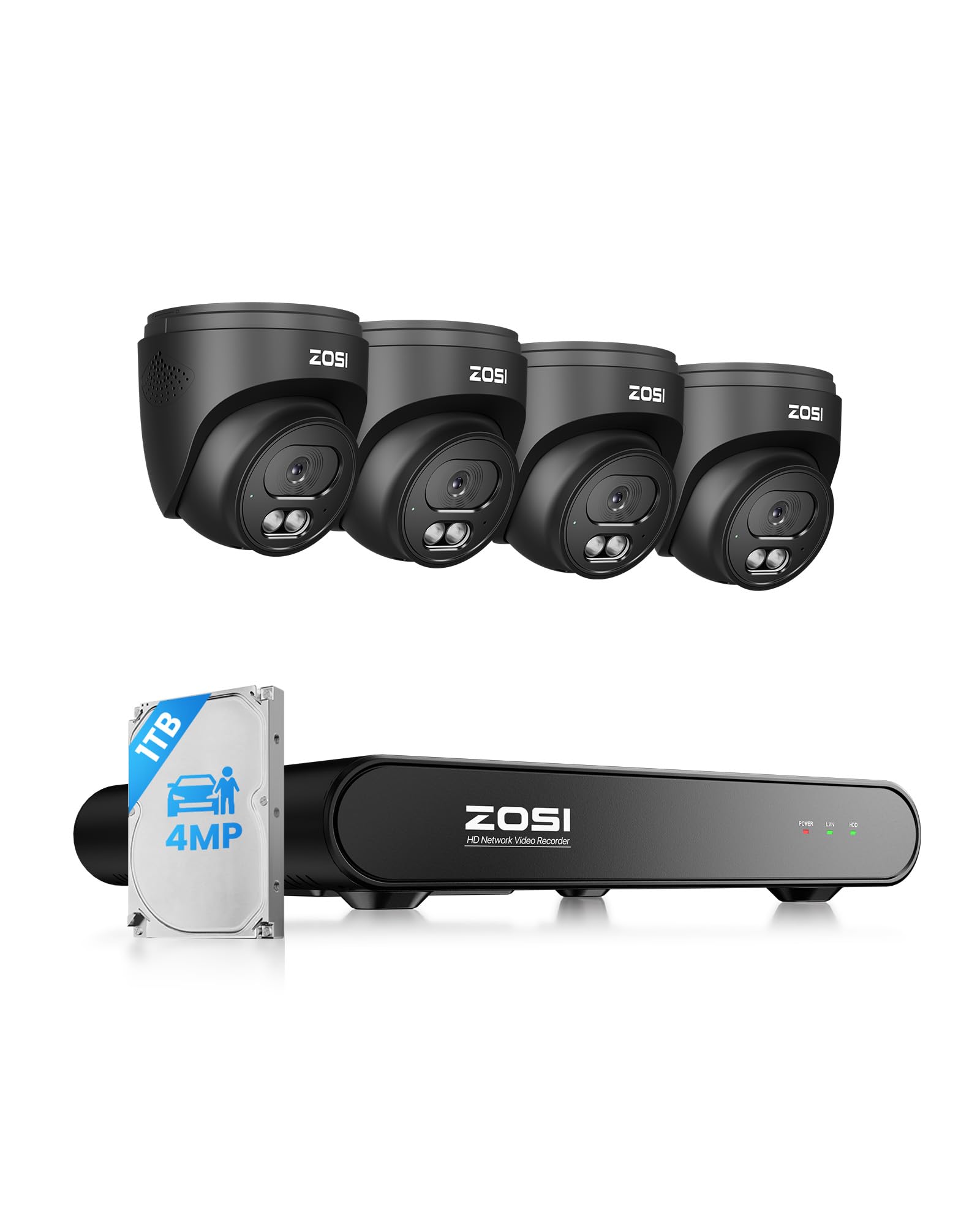 Security Camera x Hex | with Dome Screw, com : 0 4K 2.7-13.5mm