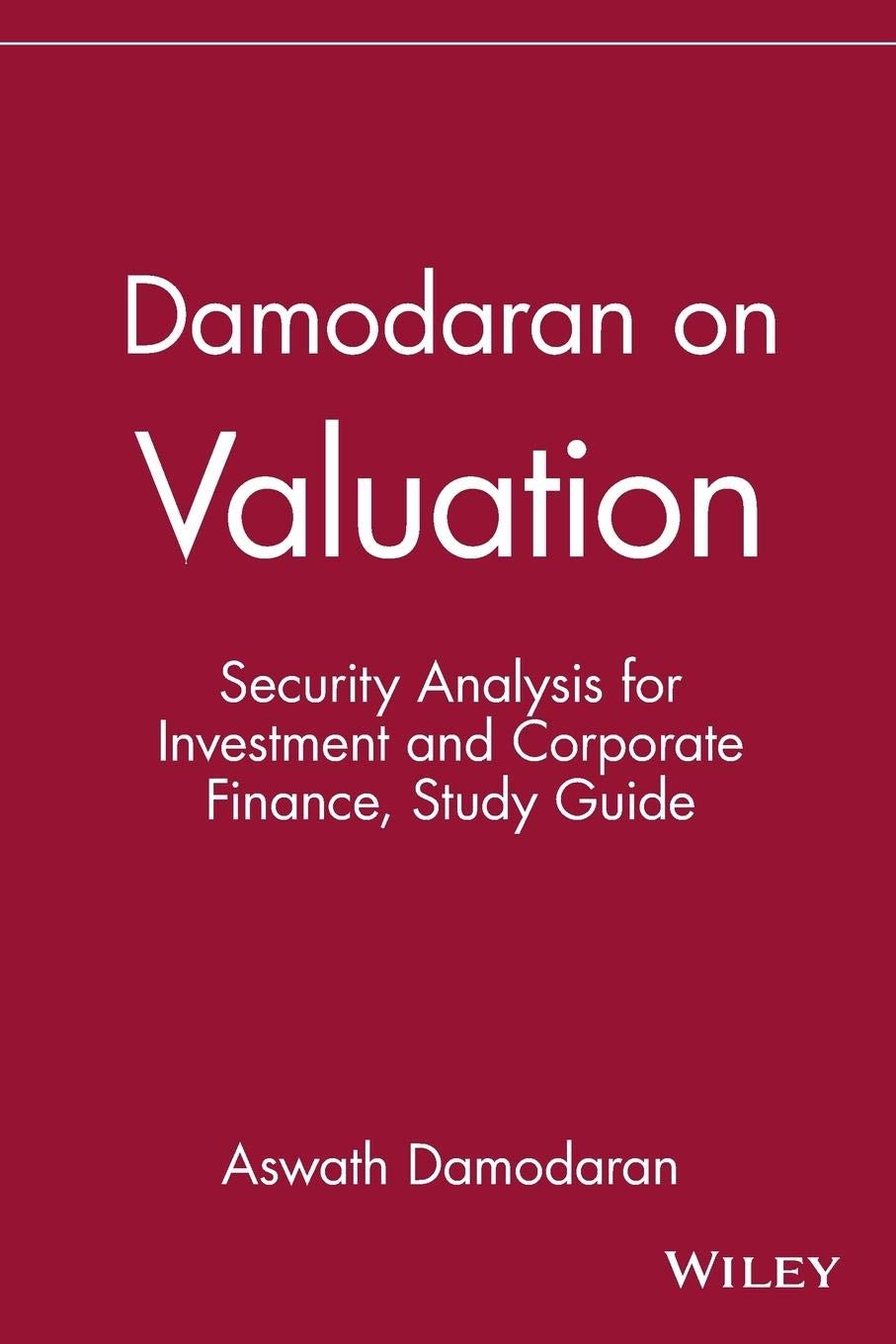 Damodaran on Valuation, Study Guide by Aswath Damodaran - 9780471108979