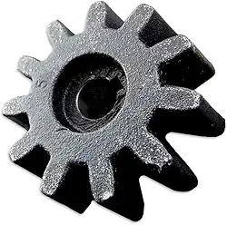 Pinhão Z-11 400L Engranagem P/Betoneira Prime Componente Menegotti Usinado Cor Neutra