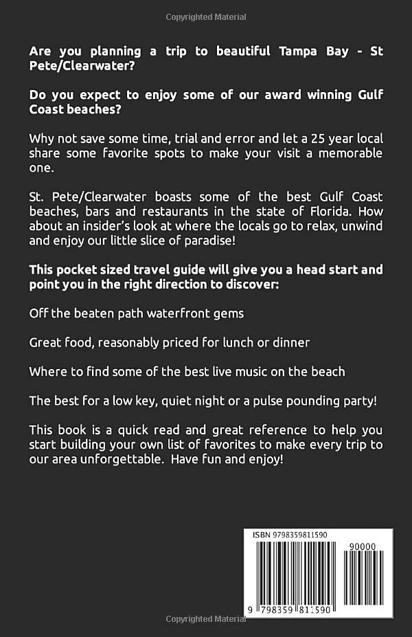 Miniatura 2 de St PeteClearwater Beach Bar Guide A Local's Perspective on Fun Bars and Restaurants to Make Your Visit a Memorable One