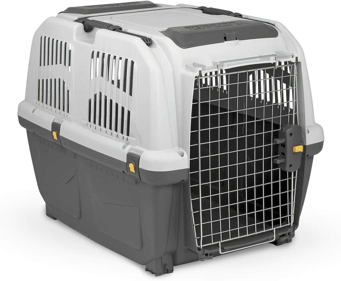 Transportin para Perros y Gatos Skudo Marron-Gris-Arena BPS-4143 * 01