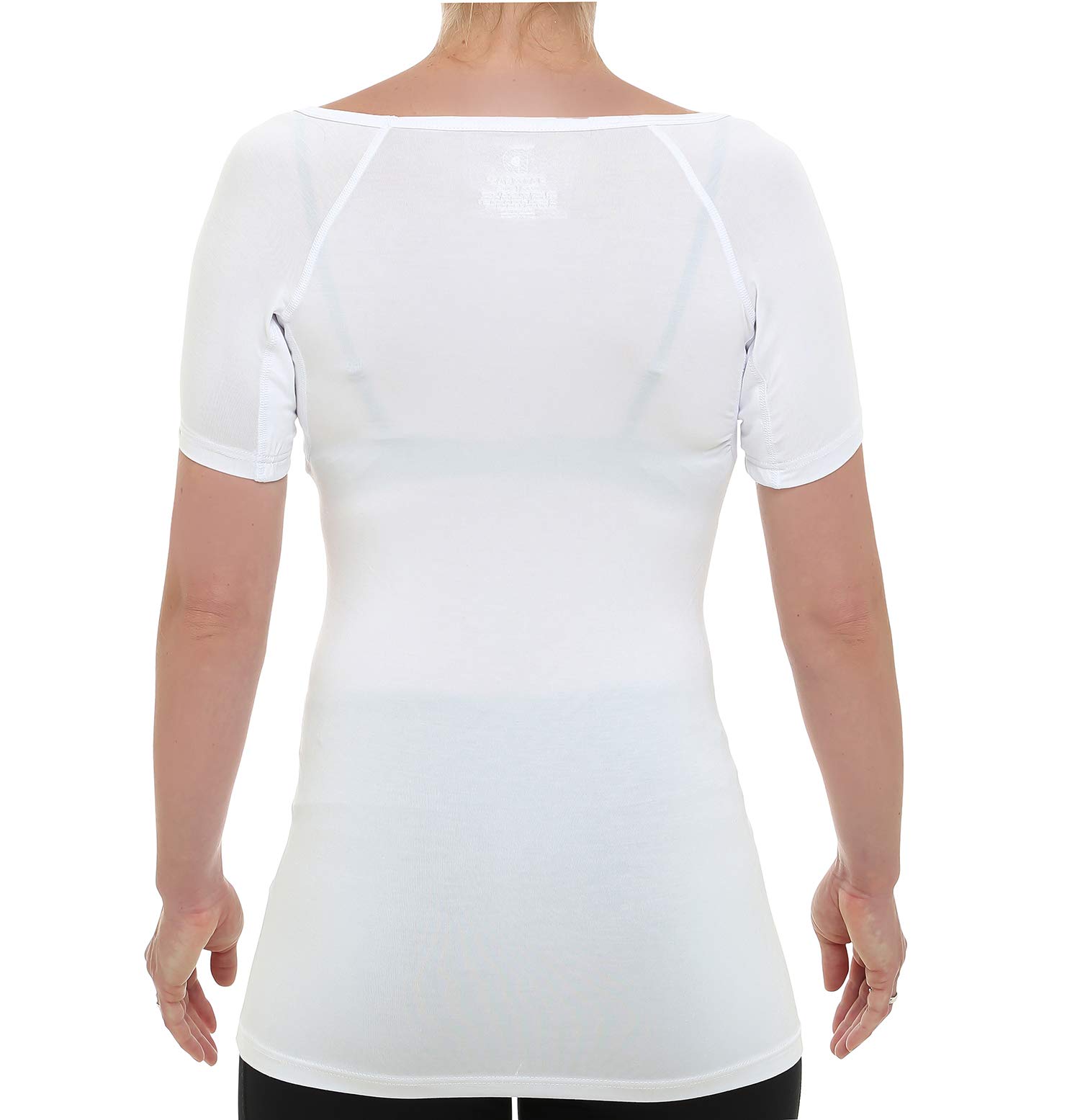 Unterhemd Damen T-Shirt Anti Schweiss U-Ausschnitt