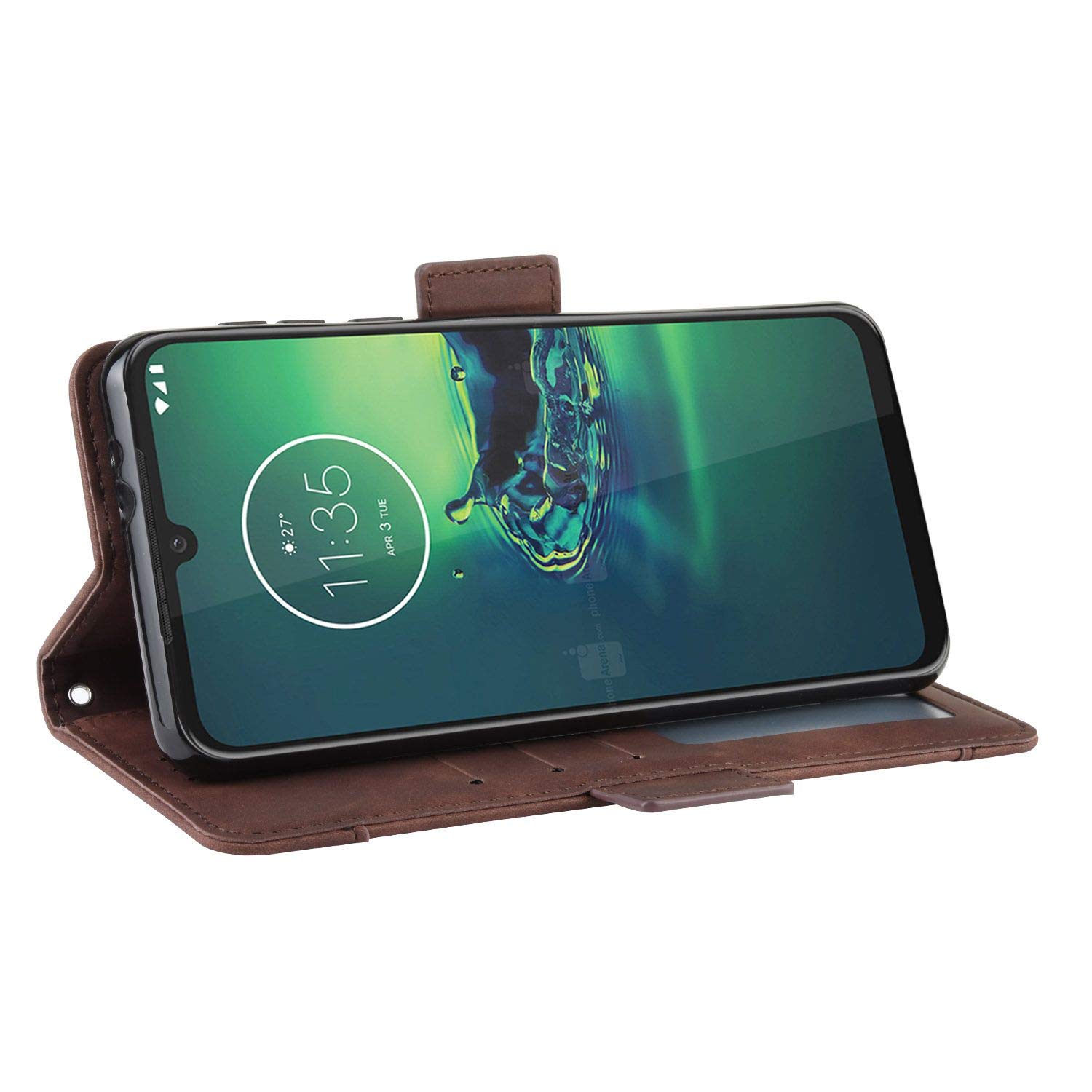 Custodia Manyip Per Motorola Moto G8 Plus – Effetto Carbonio, Antiurto E Antiscivolo, Protezione Completa