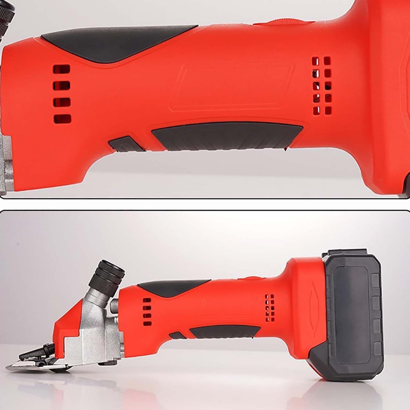 Tosatrice Elettrica per Pecore Senza Fili, Tosatrice per Tosatura Animali Ricaricabile 550W, Resistente con 2 Batterie E Lame Ricambio, Tosatrice Elettrica Professionale A 6 Velocità,13-tooth