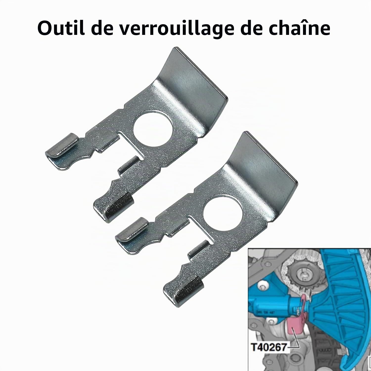 DPTOOL EA888 1.8 2.0 TSi TFSi Outils Calage Moteur Arbre à cames Vilebrequin Compatible avec Audi VW 2006-2018 Remplacer T10352 T10368 T40196 T10354 T10060A T40011,19PC Kit (Version Mise à Niveau)
