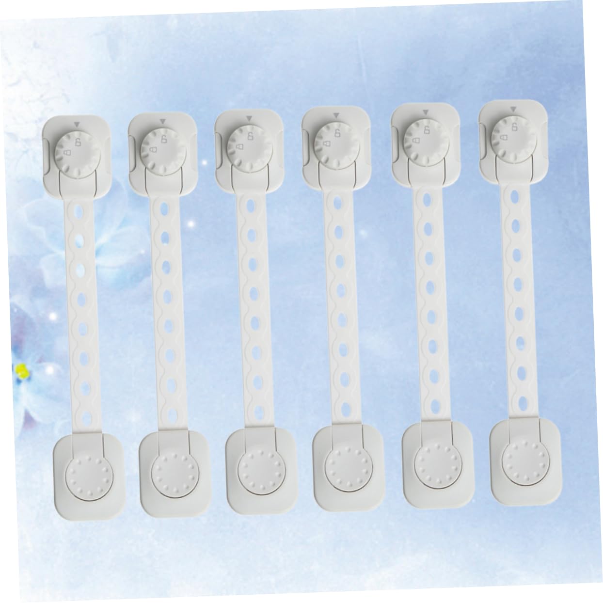 BESTonZON 18 Pollici serrature di sicurezza per bambini serrature per armadietti per bambini blocco di sicurezza del coffrer chiusura serrature adesive per armadio