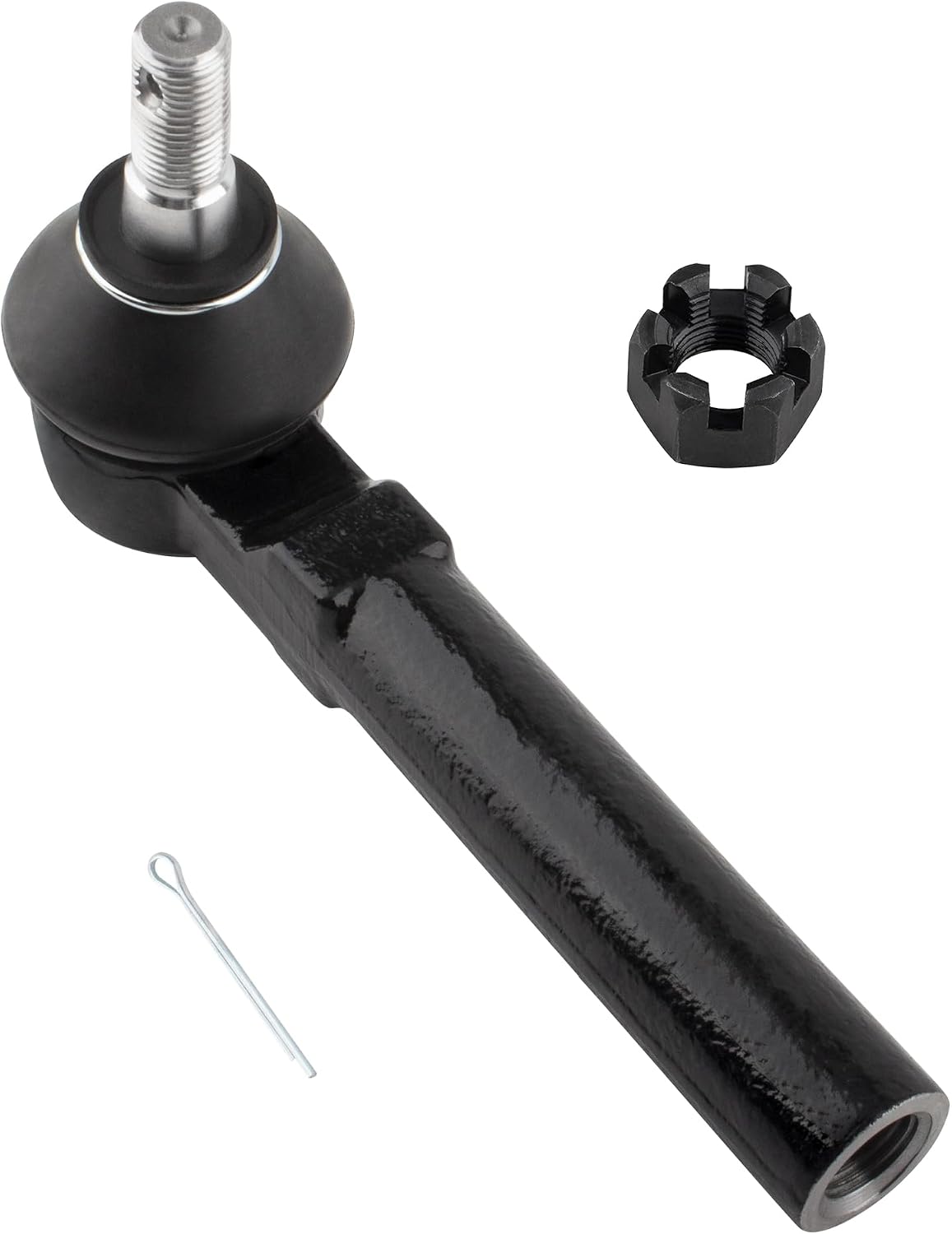 4Pcs Suspension Kit Front Outer Inner Tie Rods End Links Left Driver & Right Passenger Fit For Subaru Legacy 2005-2009, For Subaru Outback 2005 2006 2007 2008 2009 Replace# EV800051 ES3712