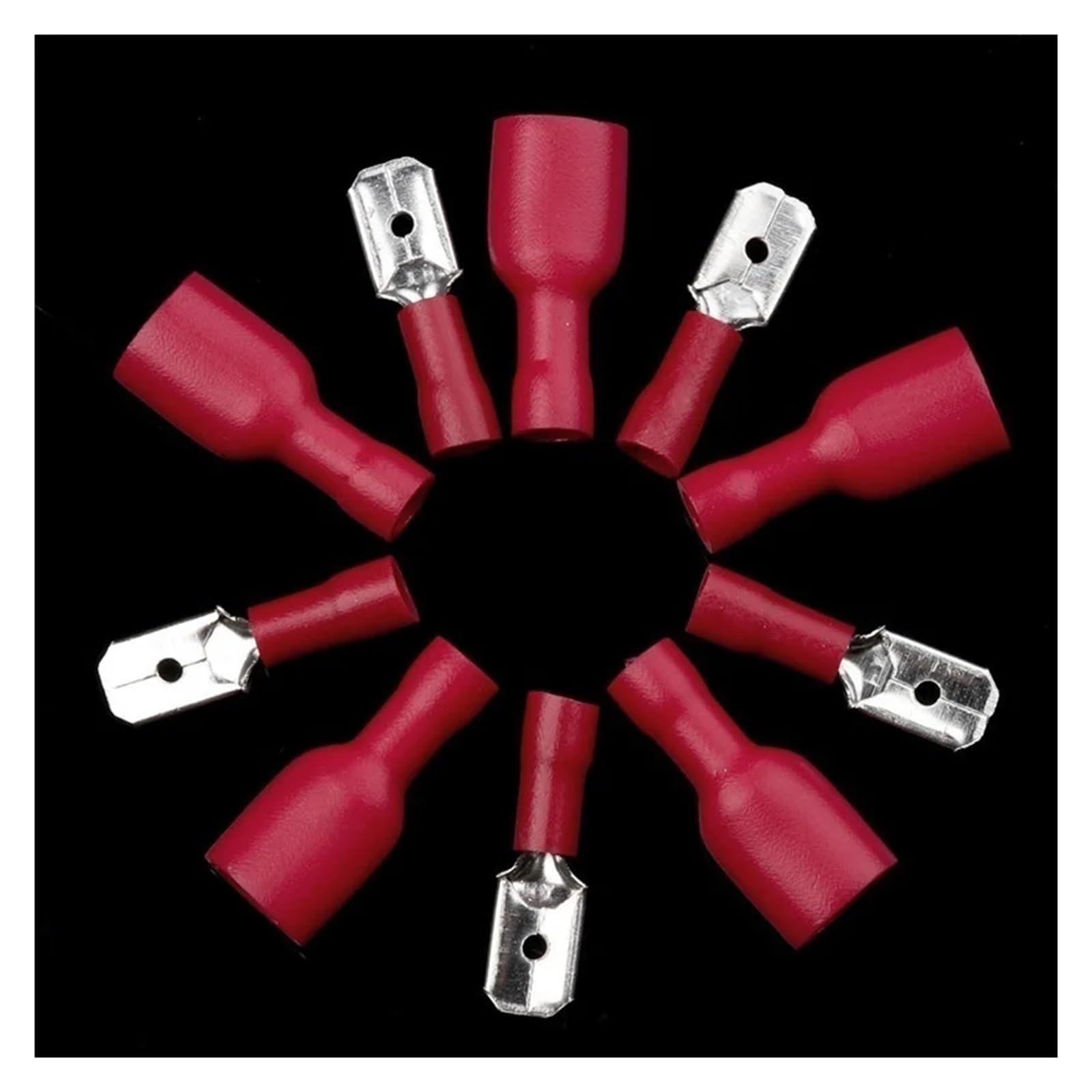 100 X Espada Aislada Macho Y Hembra Empalme Rápido Conectore - $ 1.970
