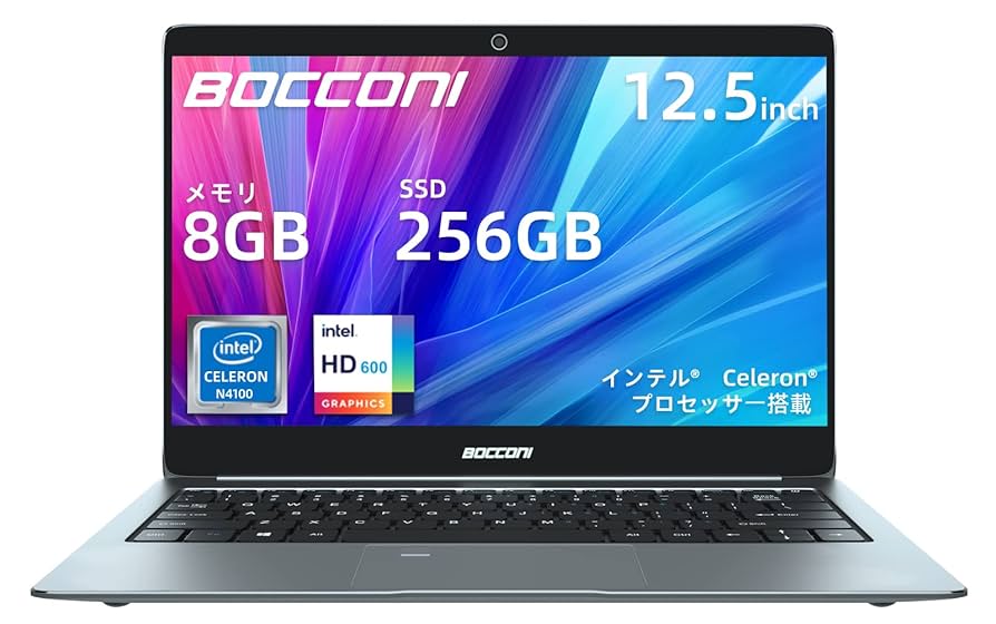 こ ノートパソコン Amazon.co.jp: BOCCONI ノートパソコン 12.5インチ 8GB RAM