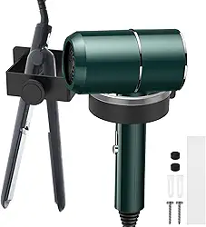 Suporte de parede para alisador de cabelo, suporte de secador de cabelo, suporte de parede adesivo, organizador de ferramentas de cabelo, suporte de parede para chapinha, modelador de cabelo, secador