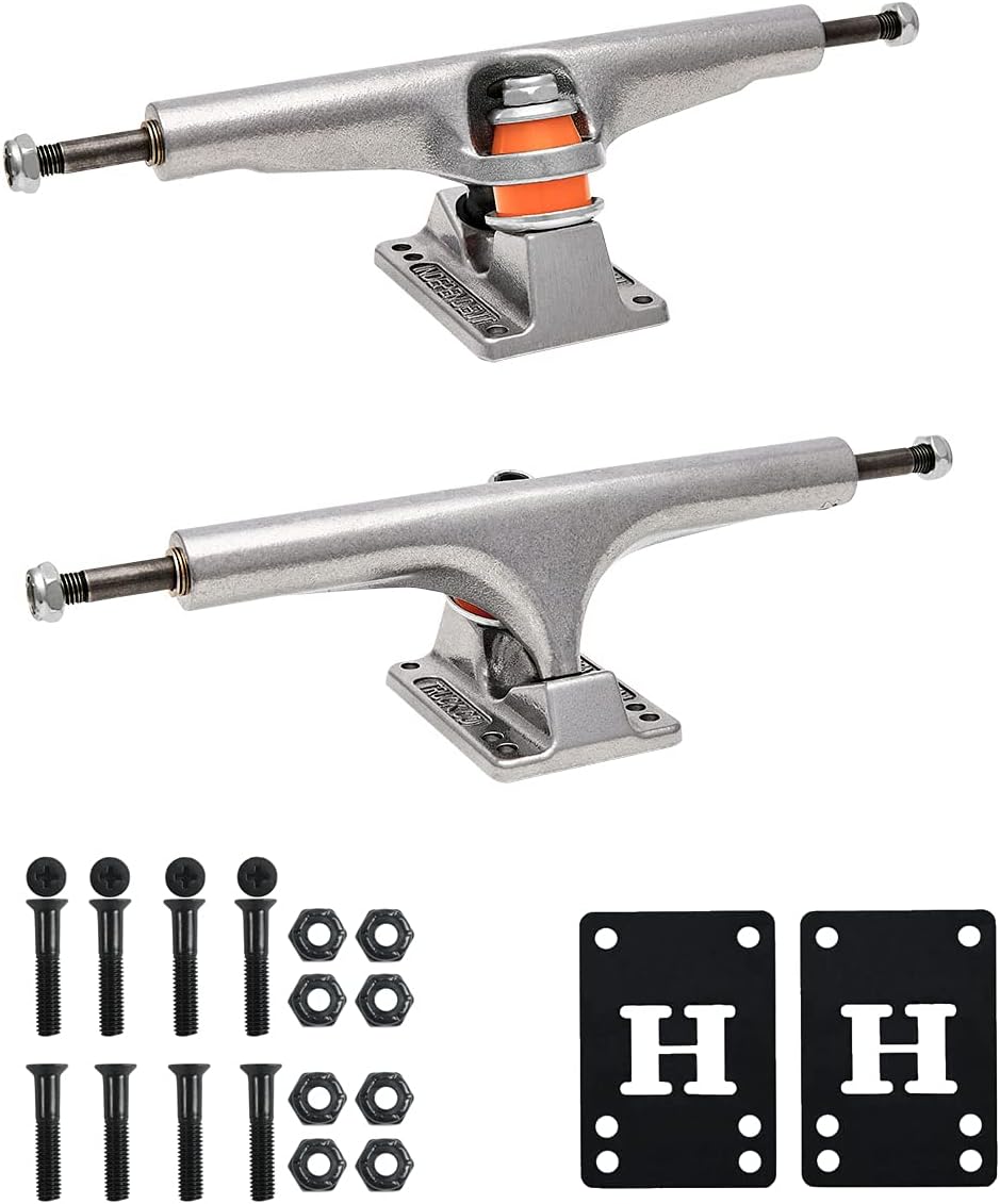 Independent Skateboard Trucks Std Stage11 215 Raw(9.75") + Risers & Hardware Kit