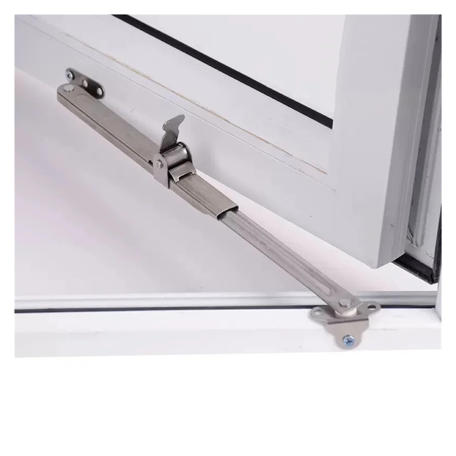 Ymuguegh One Color Window Wind Brace Hinge Glass Stopper Stainless Steel Lock Buckle Sliding Door Bracket Strut Locator Hardware Part