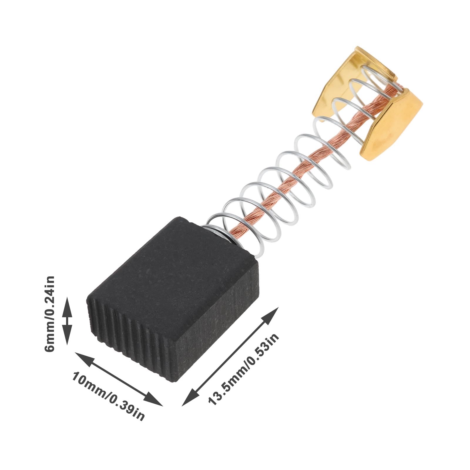 ECSiNG 2 Escobillas de Carbón JM23500117 CB501 Compatibles con Makita LS0815FL La Sierra Ingletadora
