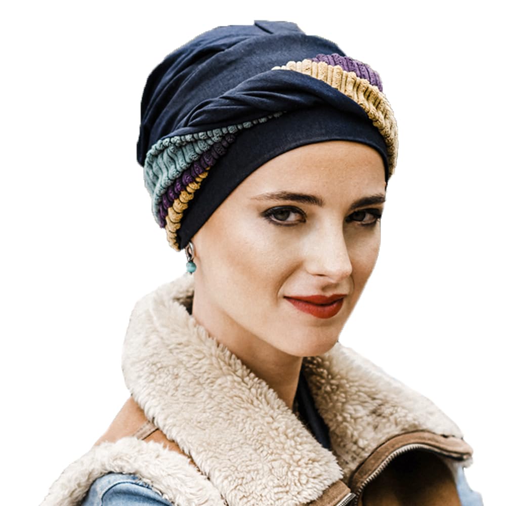 Cappello Chemio In Cotone - Cuffia Oncologica Morbida, Elastica E Traspirante Per Chemioterapia