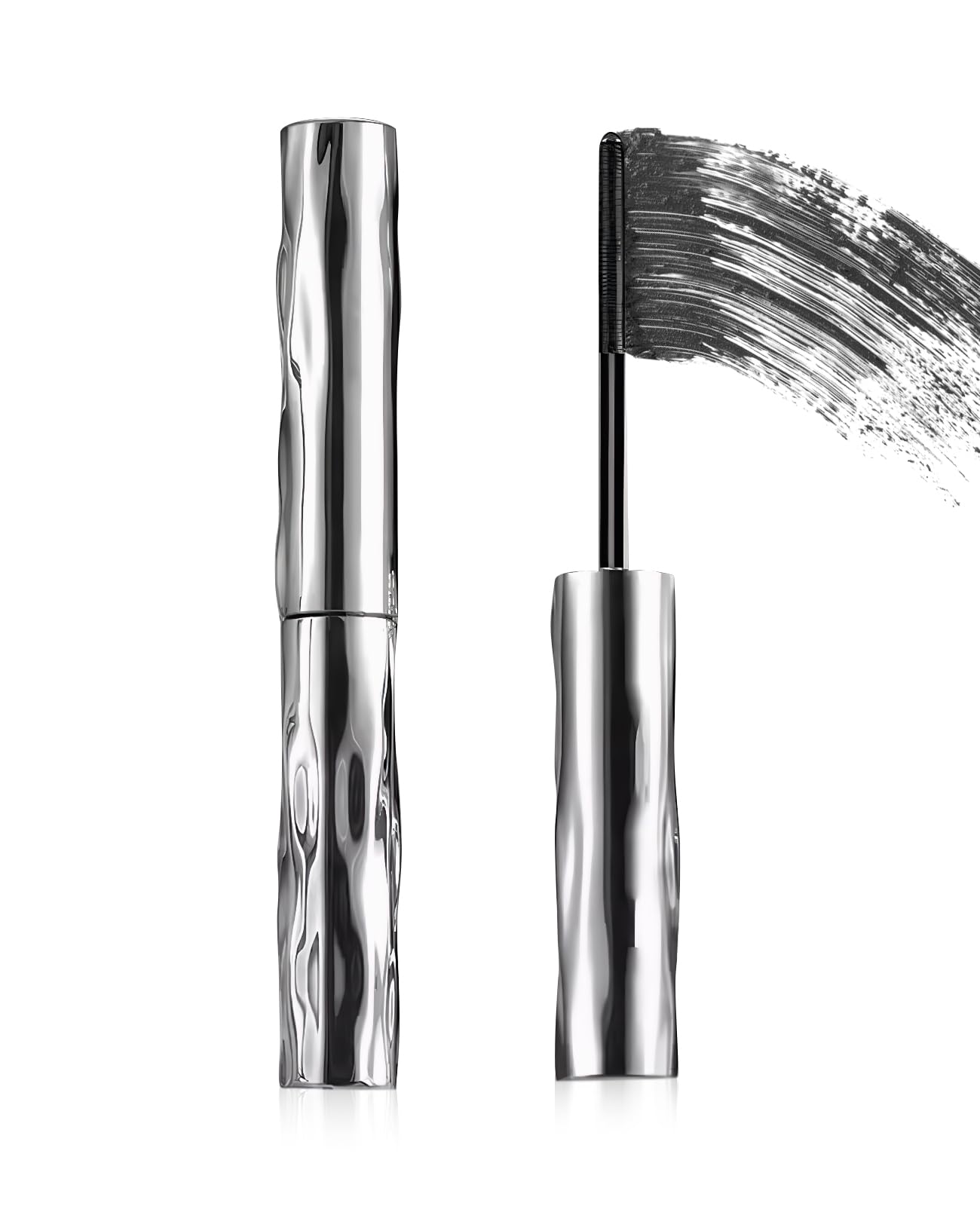 XdealCozyxc 1 Pcs Black Tubing Mascara, Long Lasting 4D Silk Lengthening and Curling for Sensitive Eyes, 3.5 ml (Pack of 1)