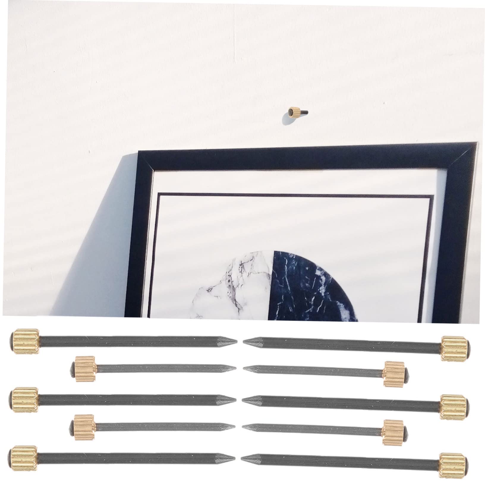 Baluue 4 Set Di Chiodi Decorativi Per Appendere Da Parete Kit Di Chiodi Per Appendere Riutilizzabili Per Case Uffici E Gallerie 50 Pezzi * 4