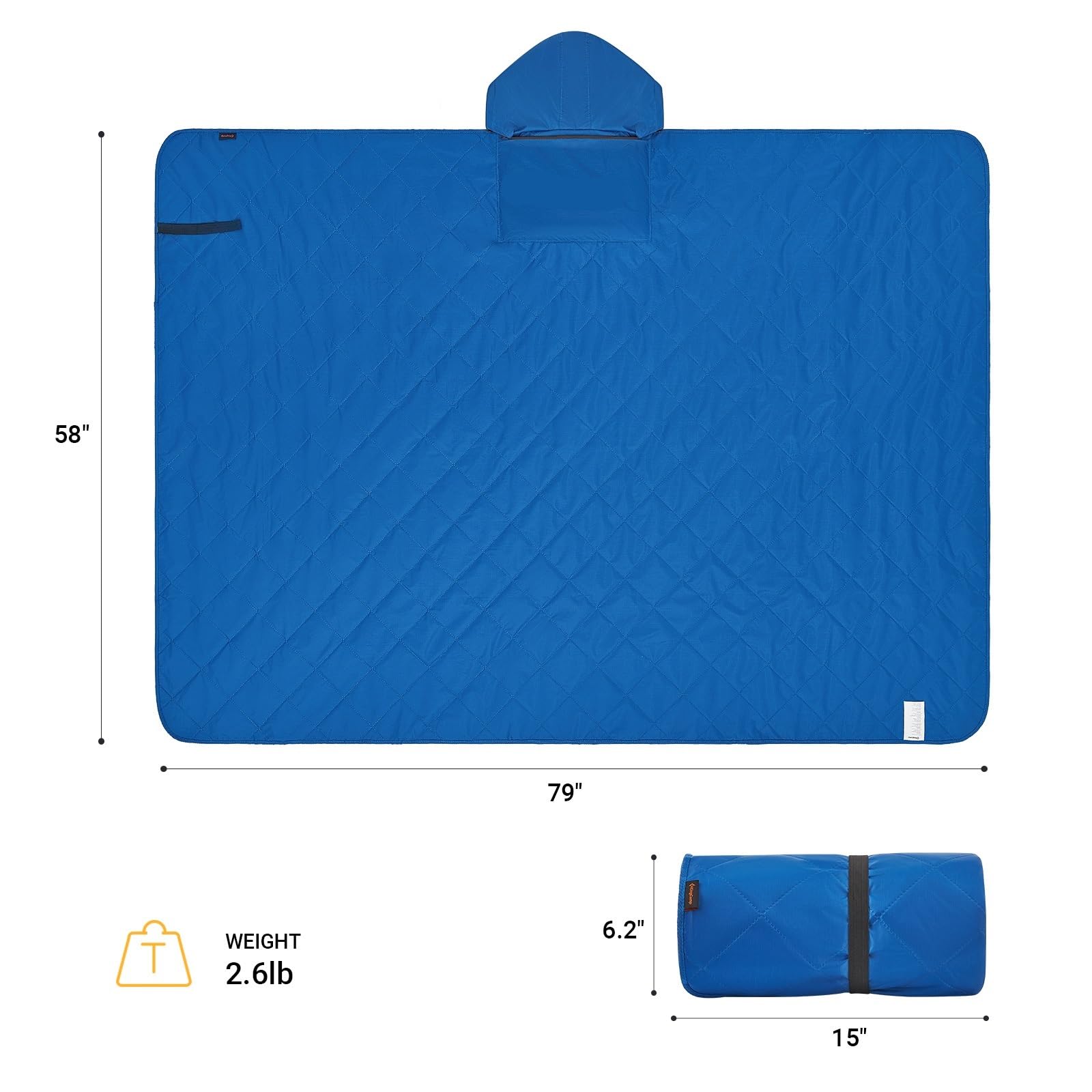 Couverture D'extérieur Imperméable, De Plage, Voyage, Pique-nique Portable