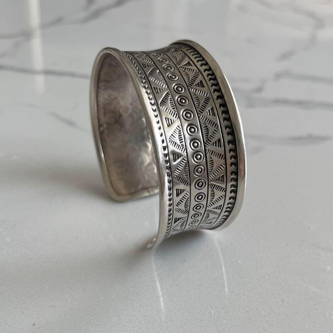 【新品】カレンシルバー｜カレン族｜バングル｜男女兼用 カレンシルバー｜カレン族｜バングル｜男女兼用 カレンシルバー