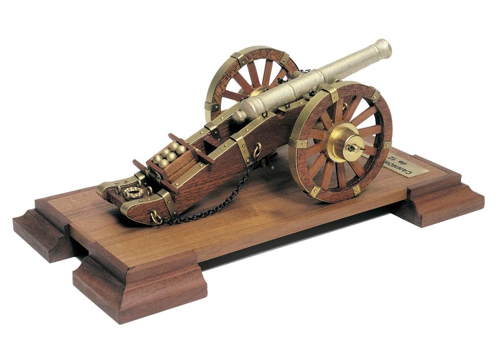 Napoleonic 12 Pounder 18th Century Cannon Mantua Wood Construction