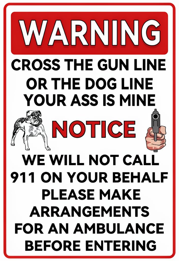 peiyeety DoBlock Driveway Tin Sign 12x8 Inch, Red and White Metal Warning Sign, Unauthorized Vehicles Towed at Vehicle Owner's Expense, Driveway Parking Notice for Home Garage Yard Gate