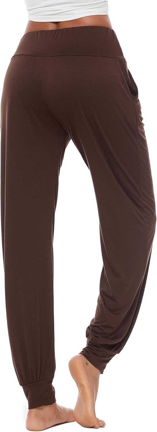 AvaCostume Women's Loose Yoga Harem Workout Pants with Pockets - Image 4