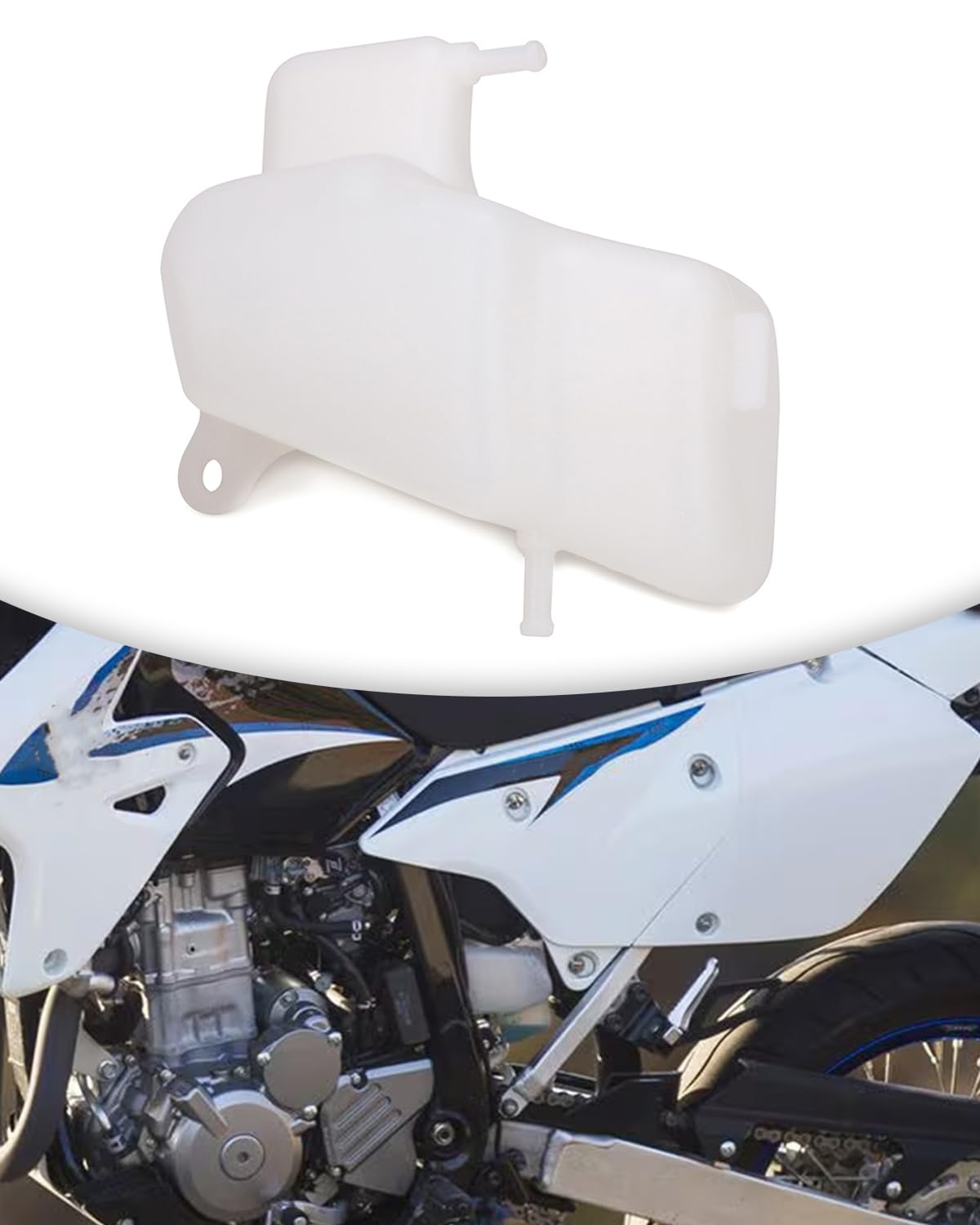 Amazon.com: Motorcycle Coolant Overflow Tank Reservoir Radiator