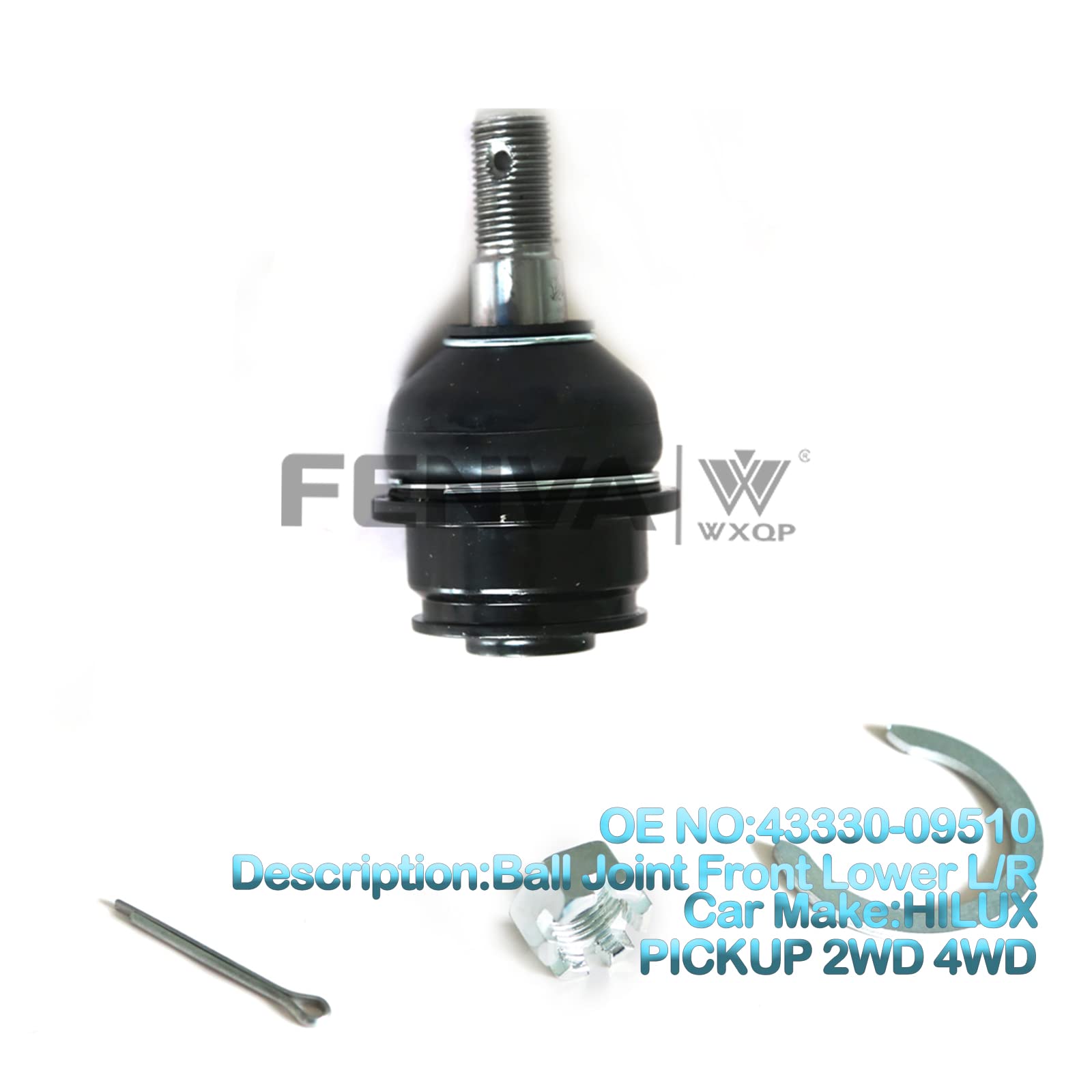 Amazon.com: Auto Parts Ball Joint Front Lower L/R for TOYOTA OE