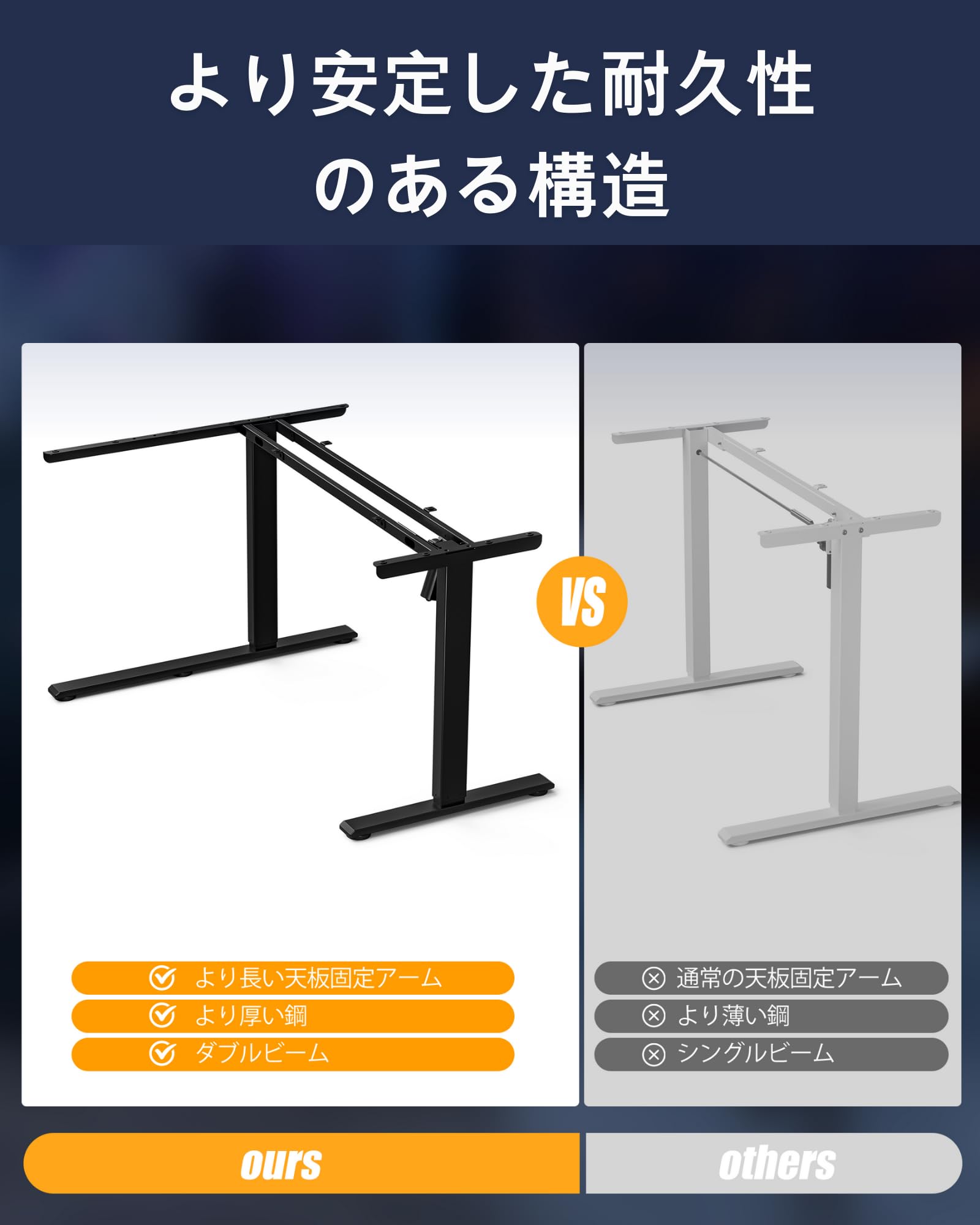 電動式昇降150*101cmゲーミングデス71-117CM 高さメモリー機能