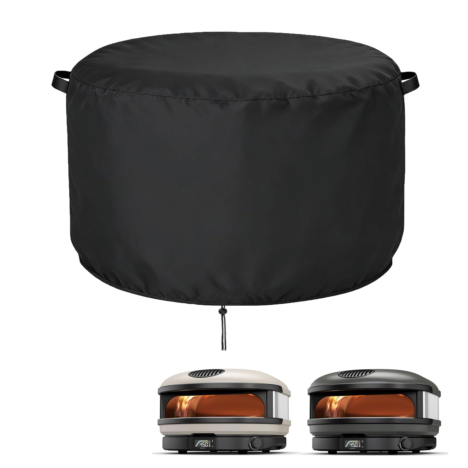 Barbecue Cover, Pizza Oven Cover for Gozney Arc XL Pizza Oven, 600D Outdoor Camping Wood Burner Storage Protective Cover Heavy Duty Waterproof Grill Oven Cover