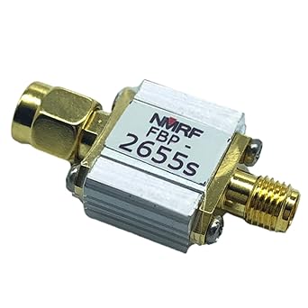 SMA Interface 2655MHz Bandpass Filter LTE Dedicated 1dB Passband 2620-2690MHz Bandpass Filter
