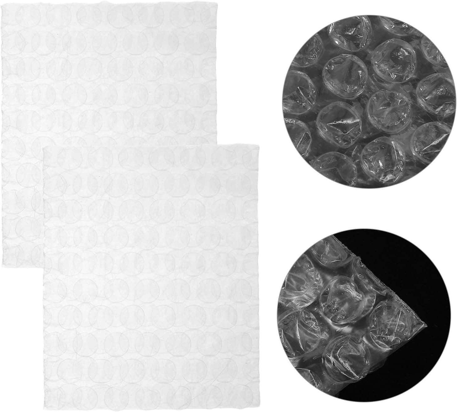 300pcs Bubble Pouches 4x3 Inch 2mm Thick PE for Shipping