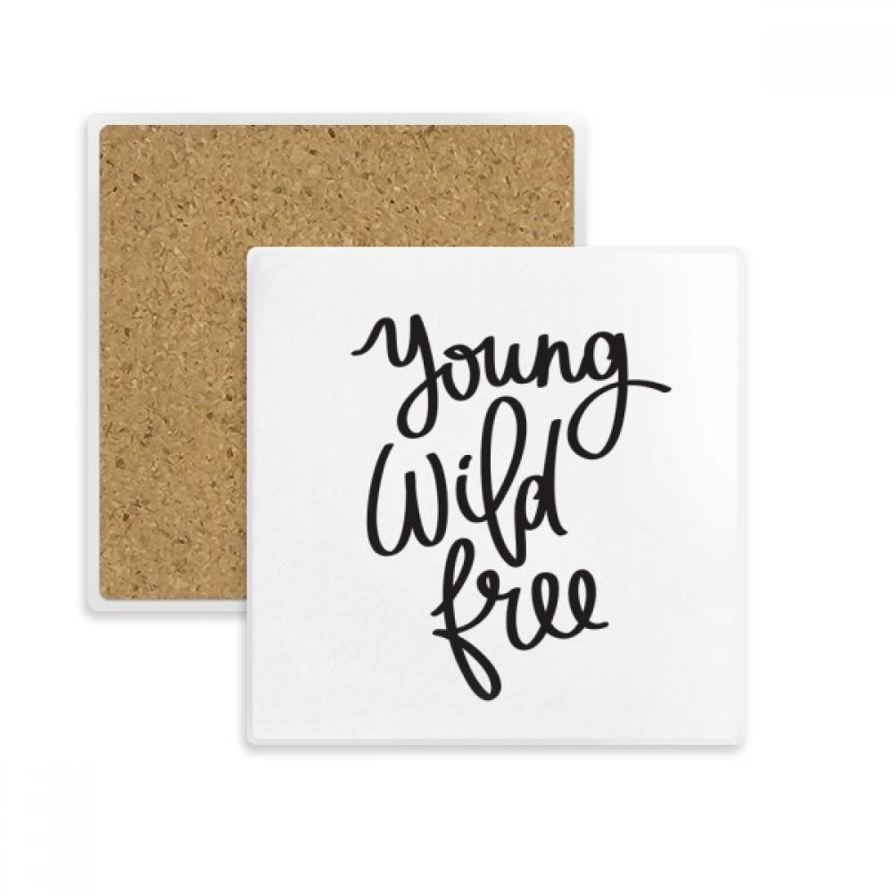 Coaster tasse absorbant pierre sauvage multicolore pour vos boissons