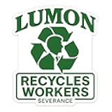 Lumon Recycles Workers Sticker - TV Show Inspired Vinyl Decal (2.75