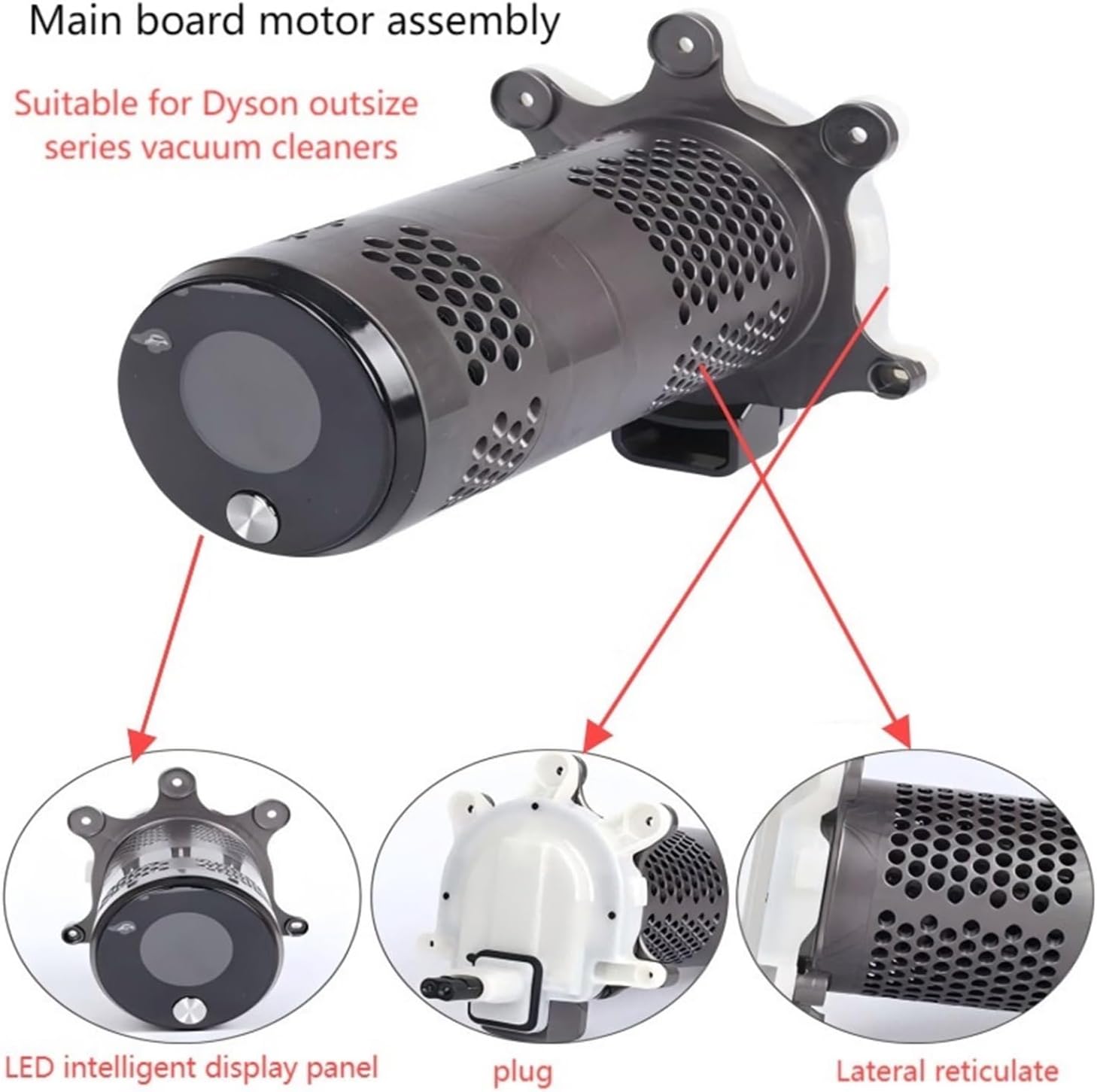 bdfndjnm Vacuum Cleaner Motherboard Motor Accessories Compatible with Dyson SV16 SV29