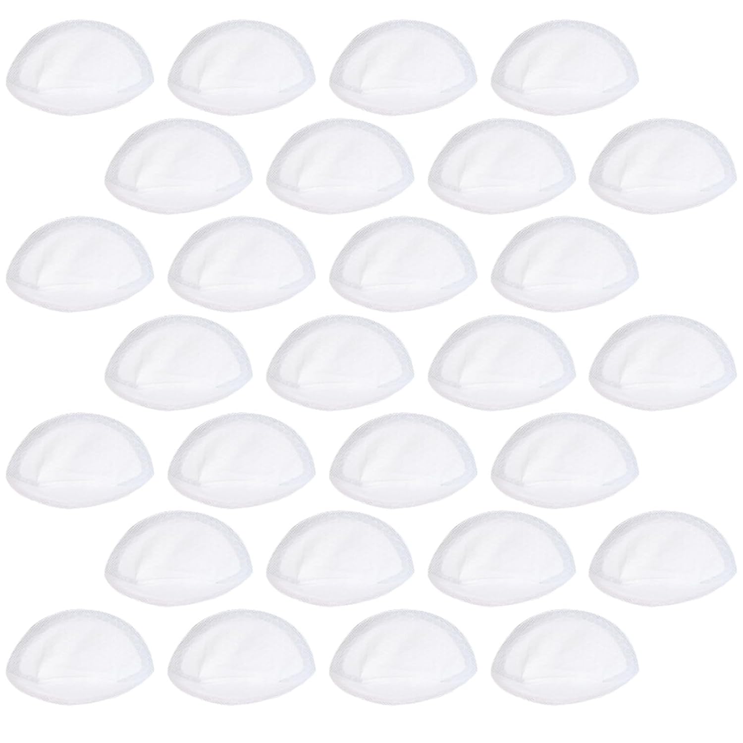 Toyvian 100pcs Nursing Breast Pads Ultra-Thin Breathable -Leakage Mats for Breastfeeding Individually Wrapped for Clean and Convenient Use