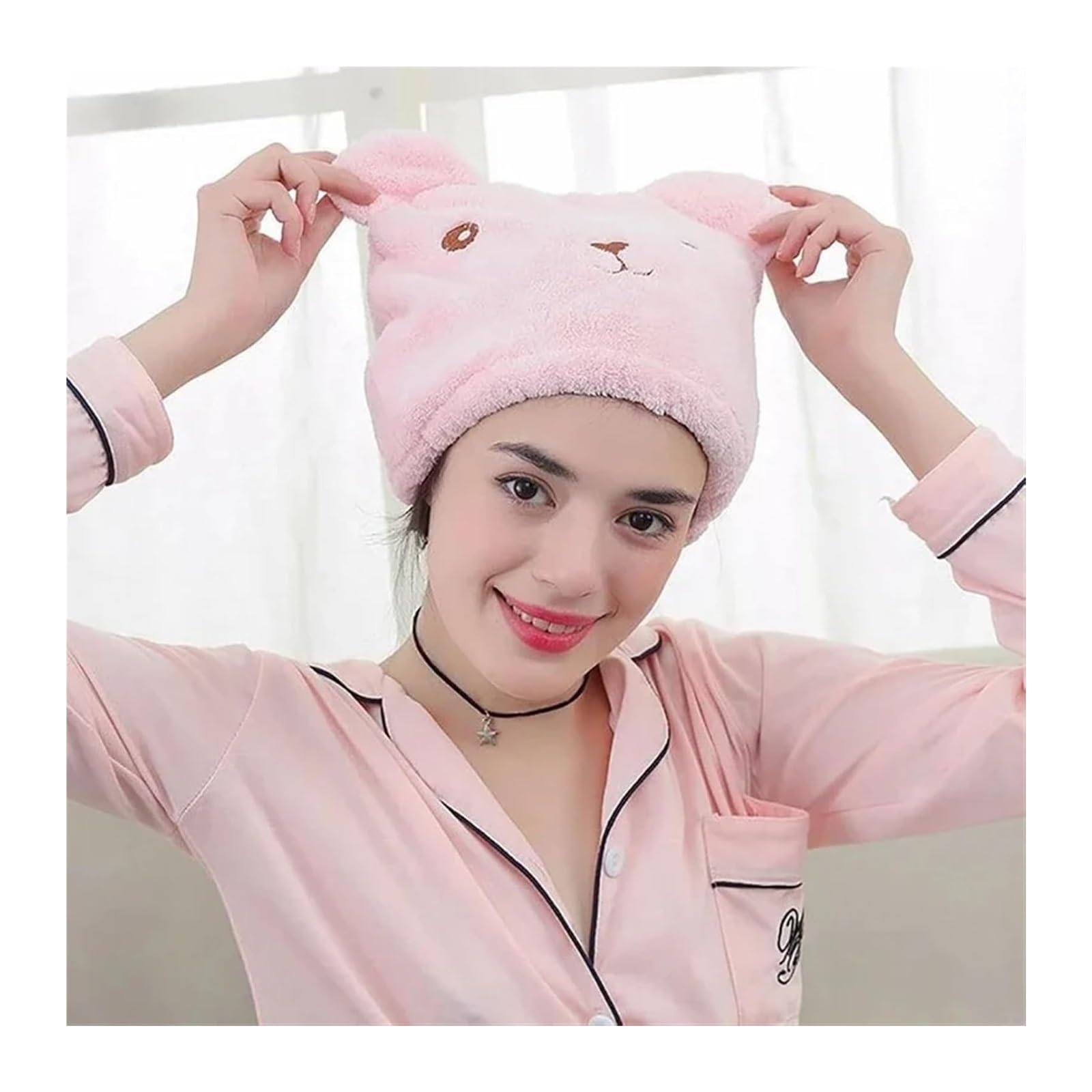 Gorro de Secado Cabello Microfibra | 2in1,10PCS