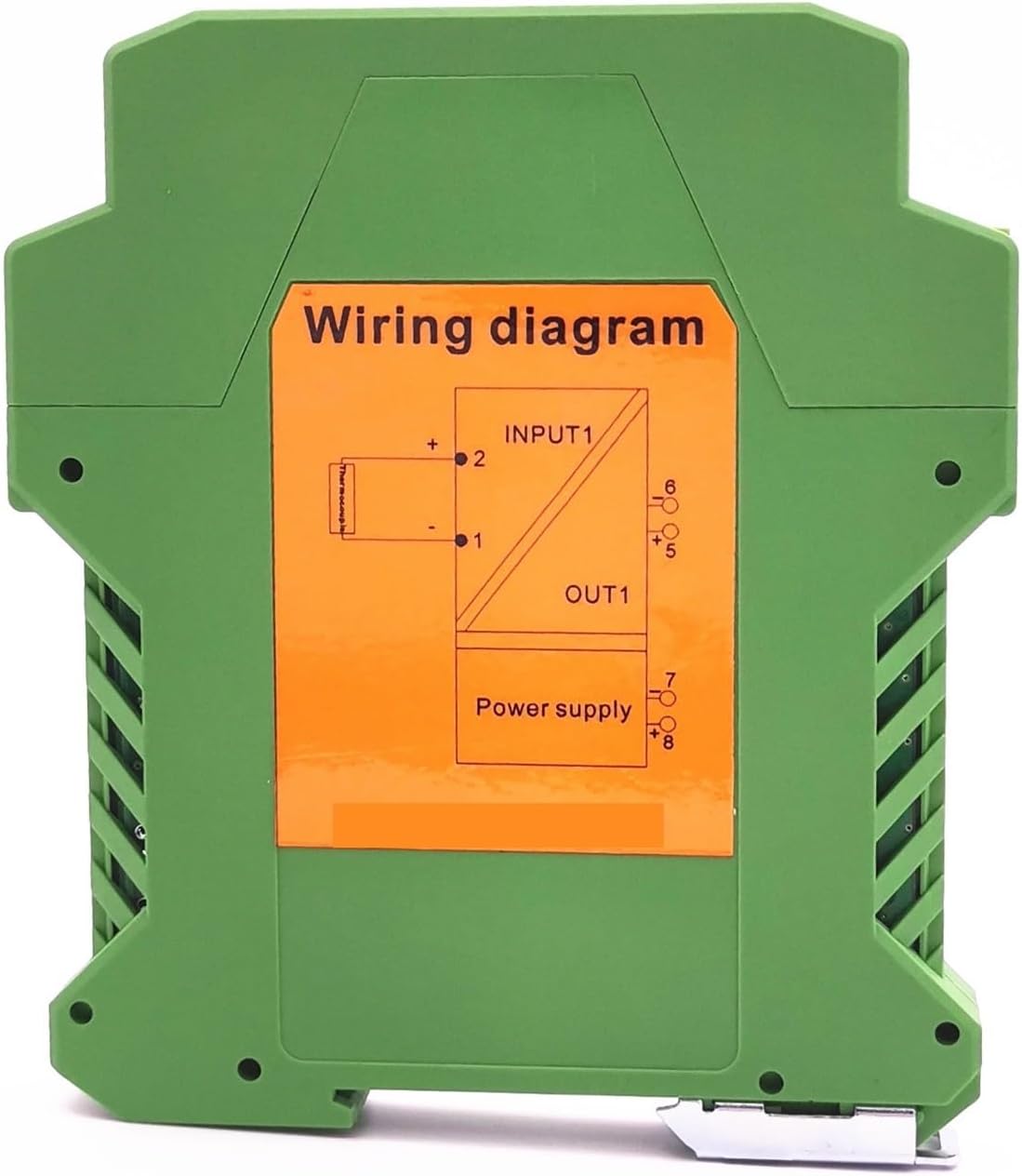 Signal Isolation Transmitter Input Signal PT100, Temperature Transmitter, thermocouple Output 4-20mA, 0-10V(2 Input 2output 4-20)