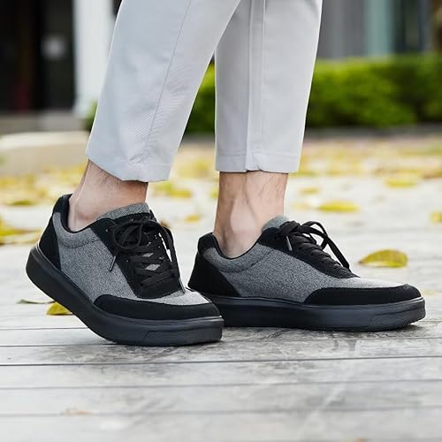Miniatura 7 de OrthoComfoot Zapatillas ortopédicas de moda para hombre para fascitis plantar cómodos zapatos ortopédicos para caminar con soporte de arco, zapatos