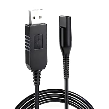 12V Charging Cord Replacement for Braun Shaver S3 S6 S7 S8 S5 S9 S1, Cable Replacement for Braun Electric Razor Trimmer Series 1 3 5 6 7 8 9 340 3040s 390cc 720 790cc Models