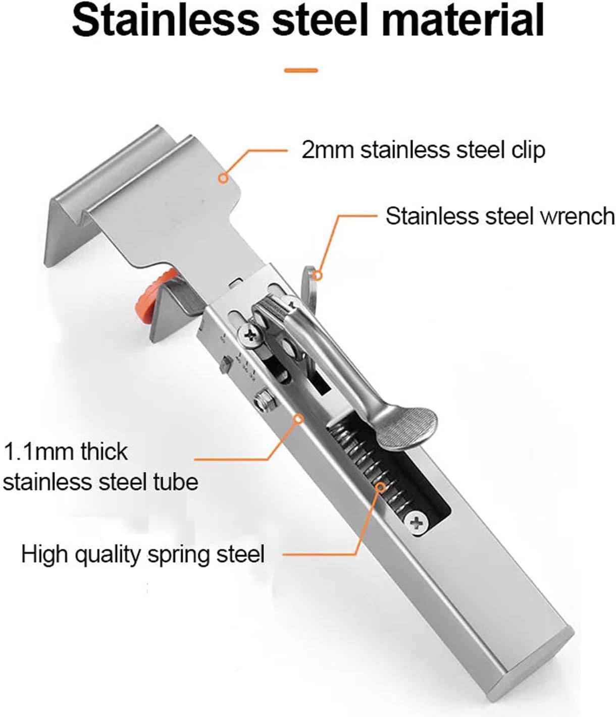 Adjustable Drawer Fixing Clamp,One-Touch Fixed Removable Drawer Clamp,Drawer Front Installation Clamps,Cabinet Clamps for Installing Cabinets,Drawer Panel Installation Fixing Clips (4Pcs)