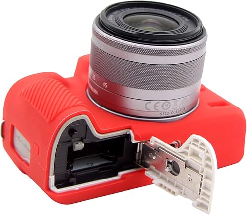 Miniatura 6 de Rieibi Funda de silicona para Canon M50 M50 Mark II, funda protectora de silicona suave para cámara digital Canon EOS M50 EOS M50 II