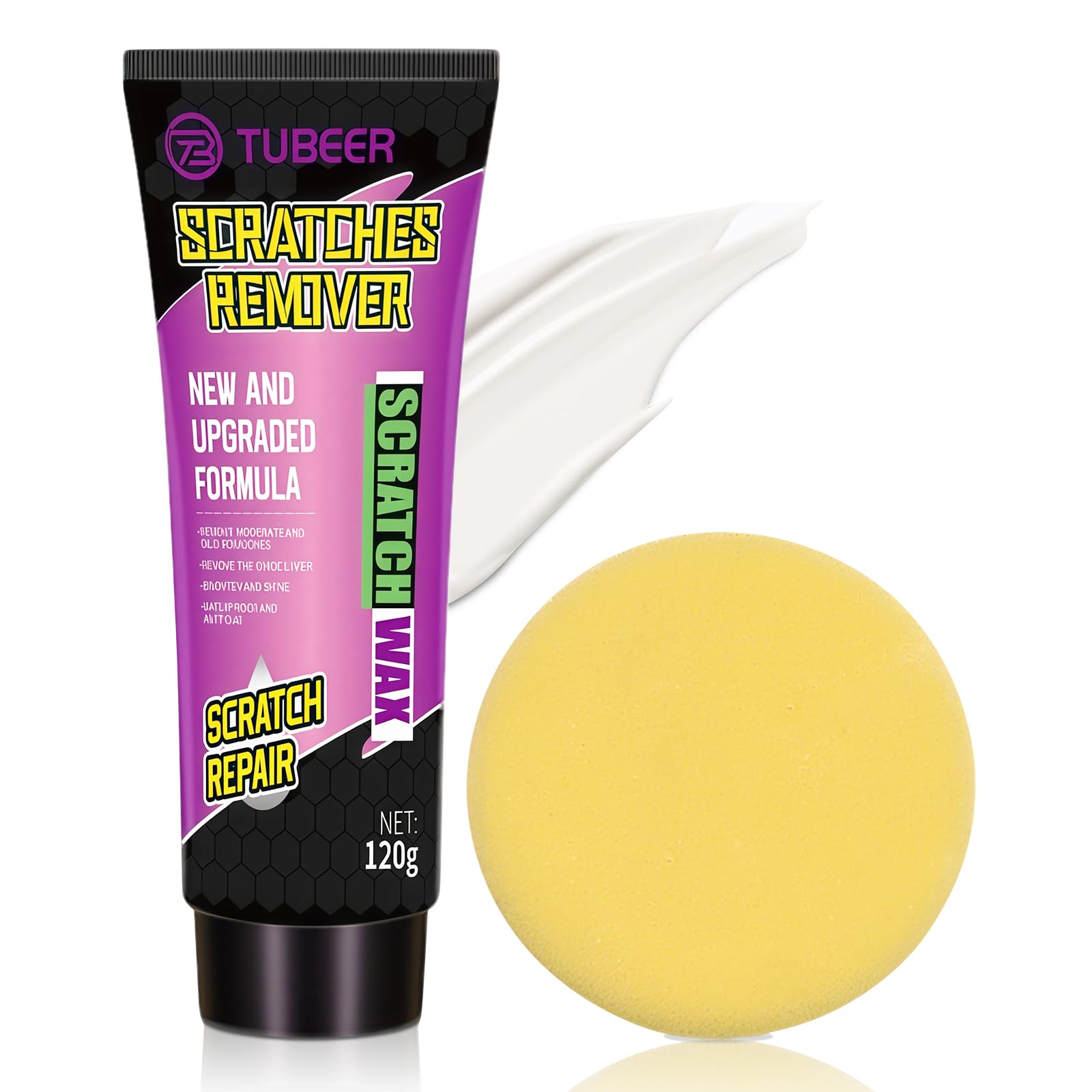 Lucidante Per Auto Polish 120g - Rimuove Micrograffi E Swirl, Effetto Brillante E Idrorepellente, Protezione Vernice Fino A 3 Mesi