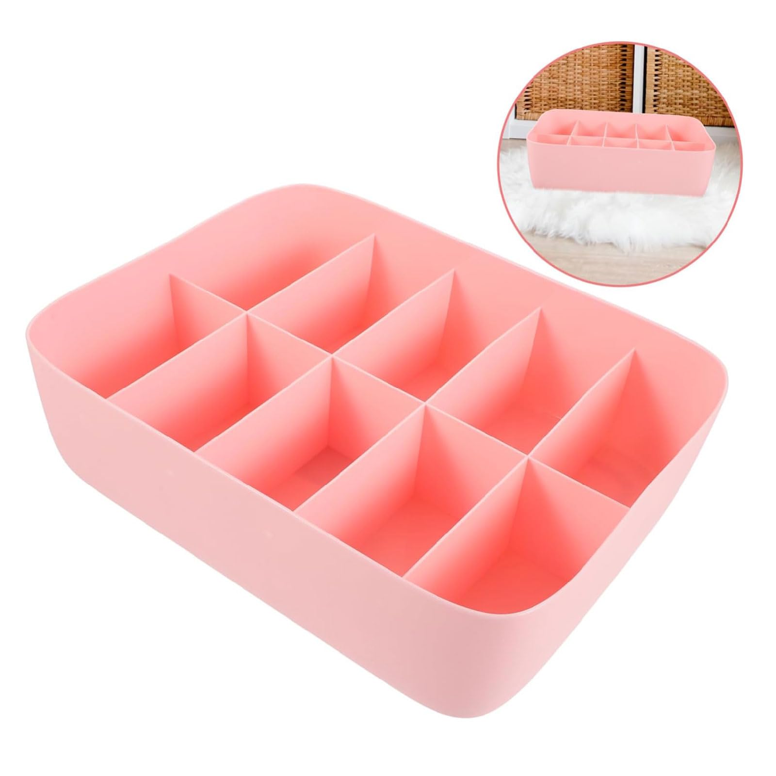 TsoLay Boîte de Rangement pour sous-vêtements, Chaussettes, Soutien-Gorge, Organisateur de Placard, Commode, tiroirs, bacs de Rangement pour sous-vêtements, Soutiens-Gorge, Chaussettes, Cravates