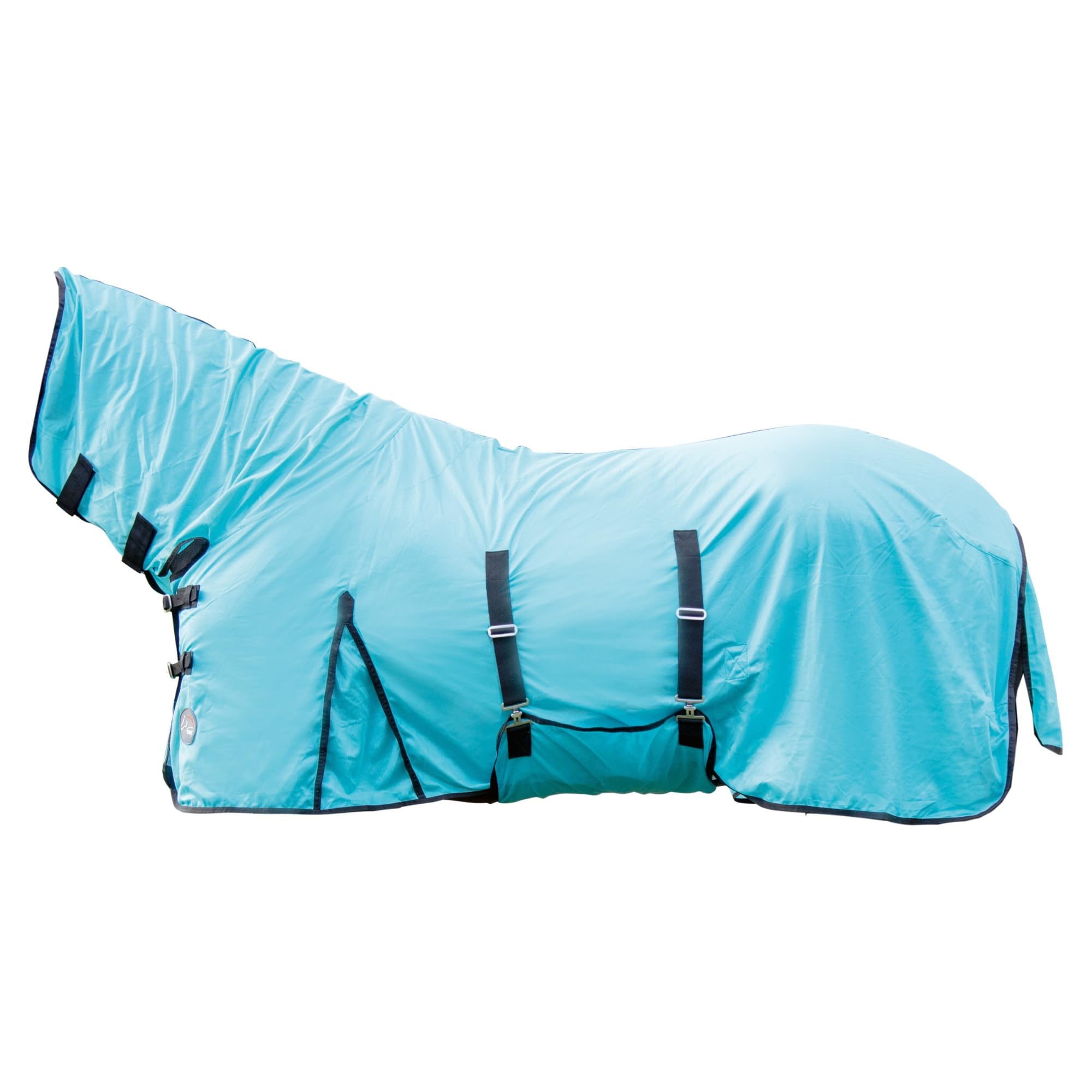 HKM Aqua Fly rug with neck Aqua 5'6