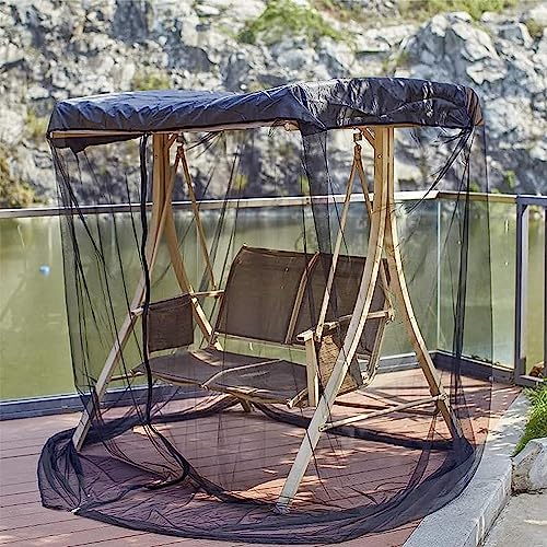 Moustiquaire de patio avec fermeture éclair pour tente de lit et hamac de jardin