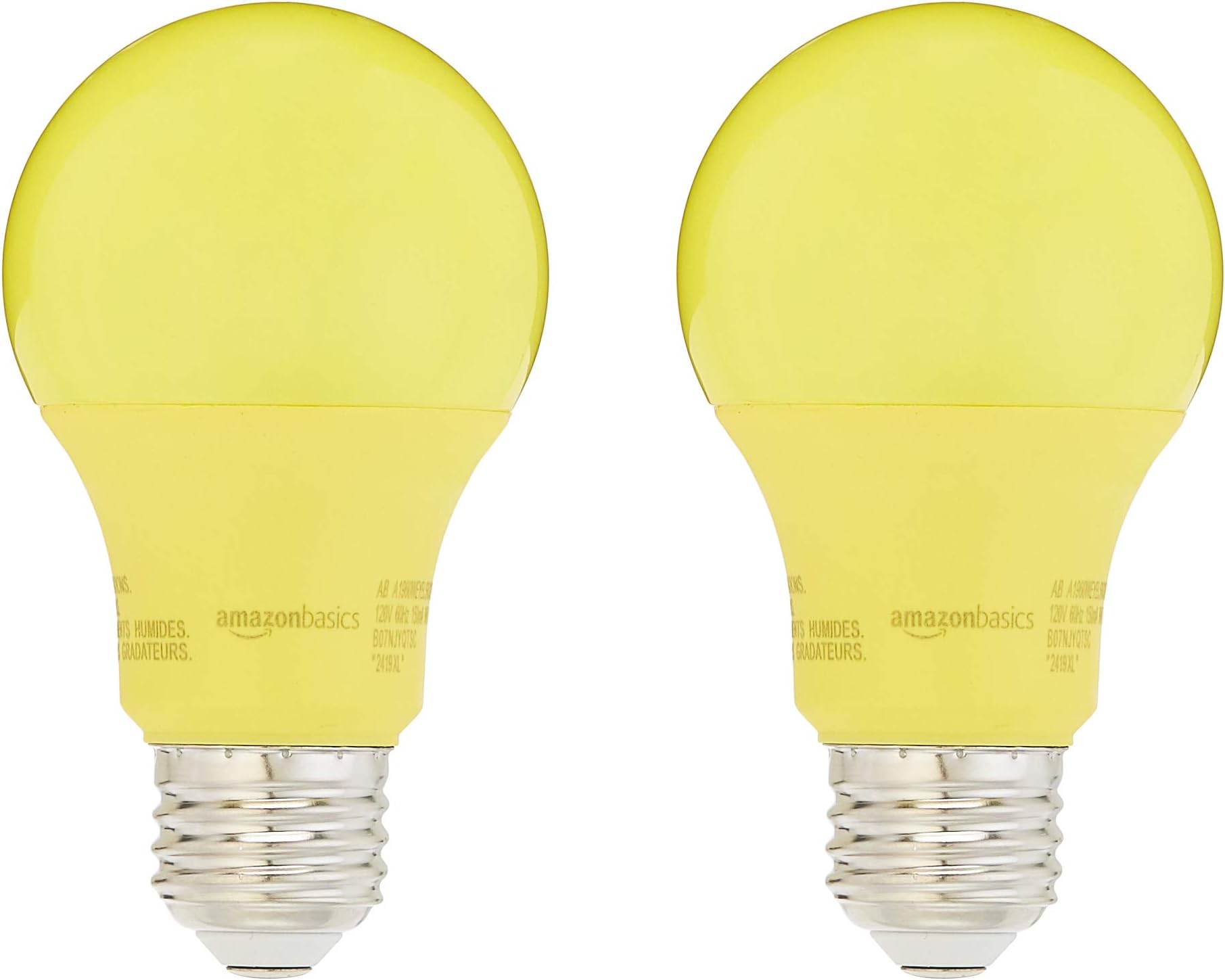 Amazon Basics 60 Watt Equivalent, NonDimmable, A19 LED Light Bulb