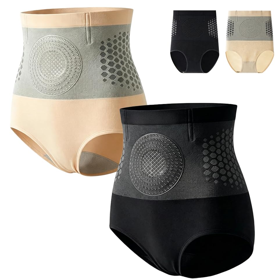 XuanLinHeng 4-in-1 Mikropartikel-Sculpting-Shorts, Fettverbrennende Shorts